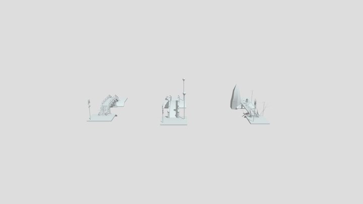 HW XYZ Silhoette 3D Model