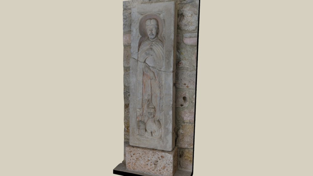 Grabstein Heiligenkreuz — Sketchfab embed 3D viewer