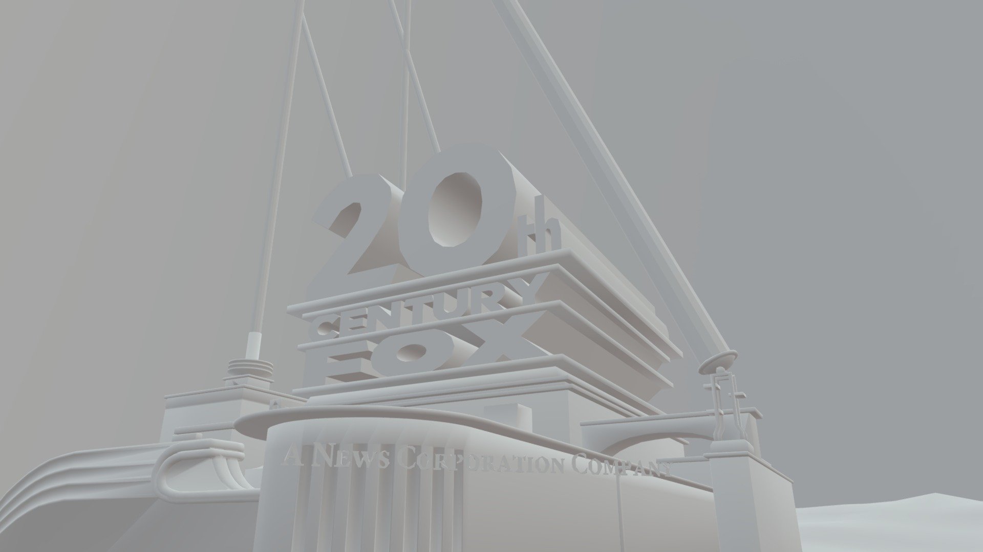 Wmeg2000 20th Century Fox Remake - Download Free 3d Model By Ethan 