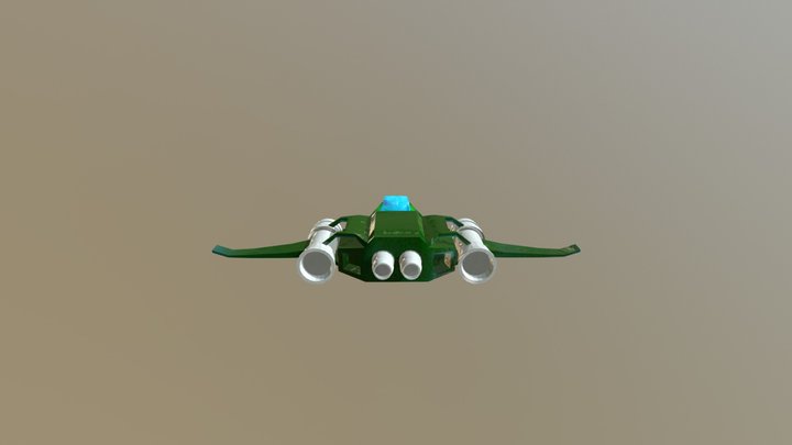 Dropship 3D Model