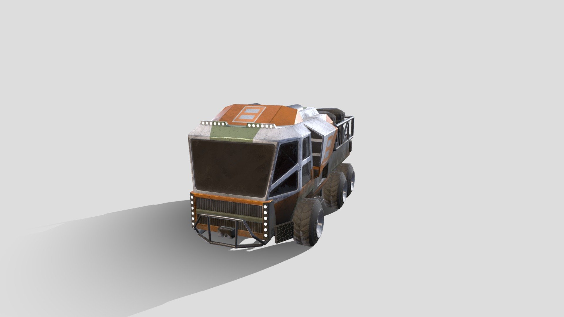 Scifi Truck - Polished