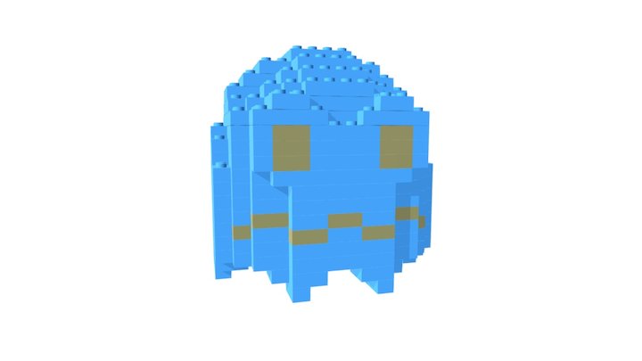 GHOST LEGO 2 (Animated model) 3D Model