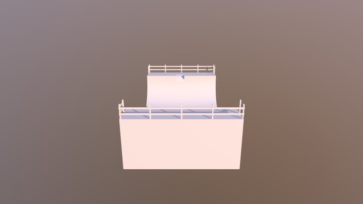 Half Pipe Final 3D Model