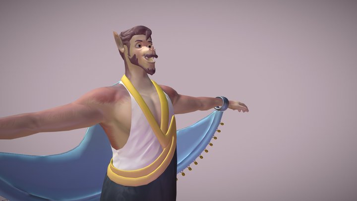 Battar the collective bat (WIP) 3D Model