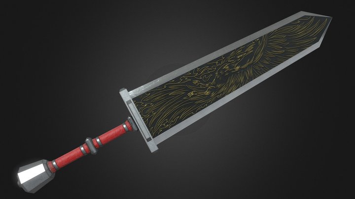 Colossal Sword - Excalibunga (ver.1) 3D Model