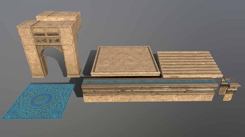 Desert Fortress Floor