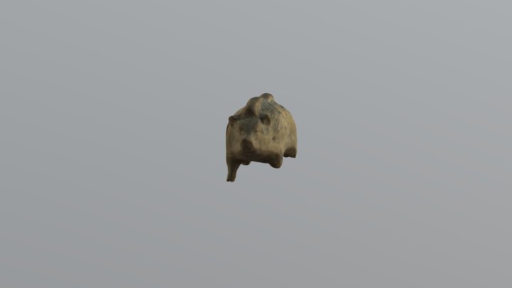 Greek Terracotta Pig 3D Model