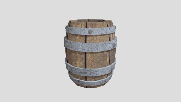 Barrel Model 3D Model