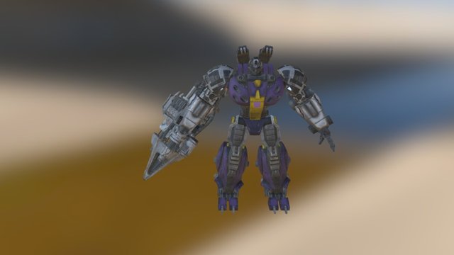 Hardshell (Transformer model) 3D Model