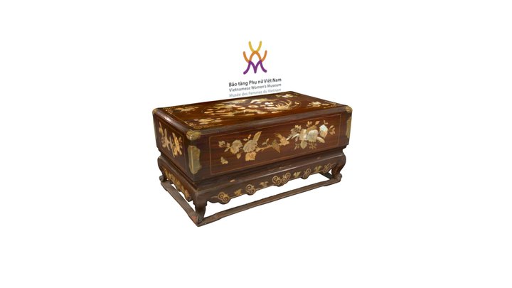 Tráp đựng trầu/ Bộ sưu tập tục ăn trầu 3D Model