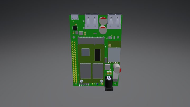 CSB502SSD_P3 3D Model