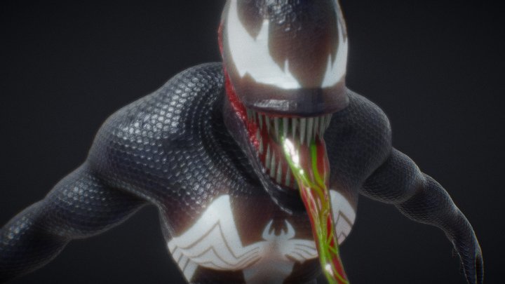 venom fbx 3D Model