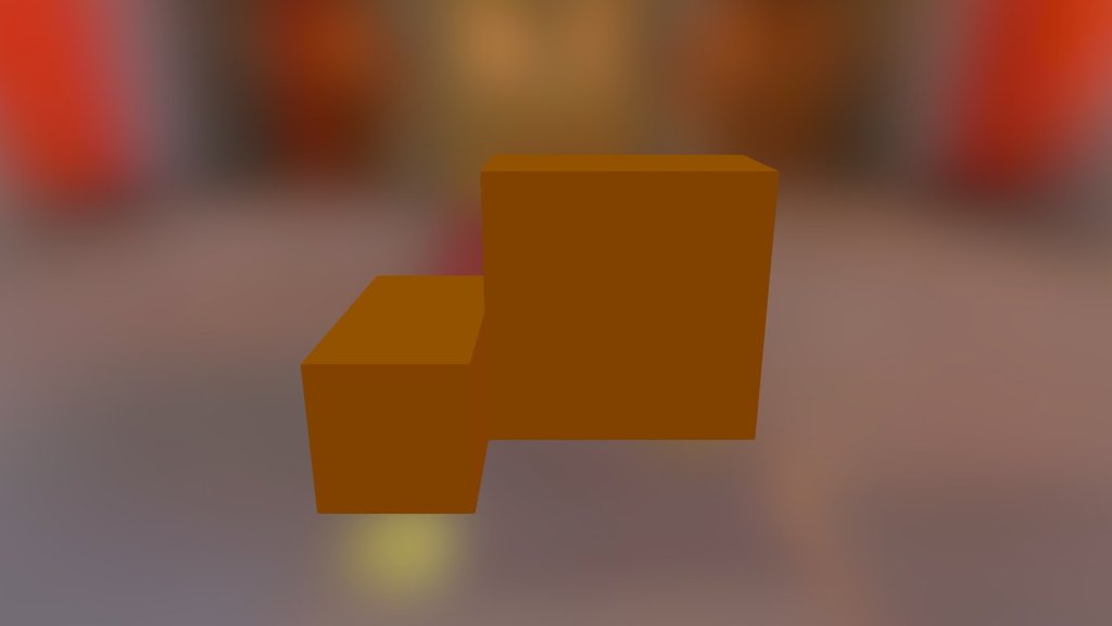 Puzzle Part Orange