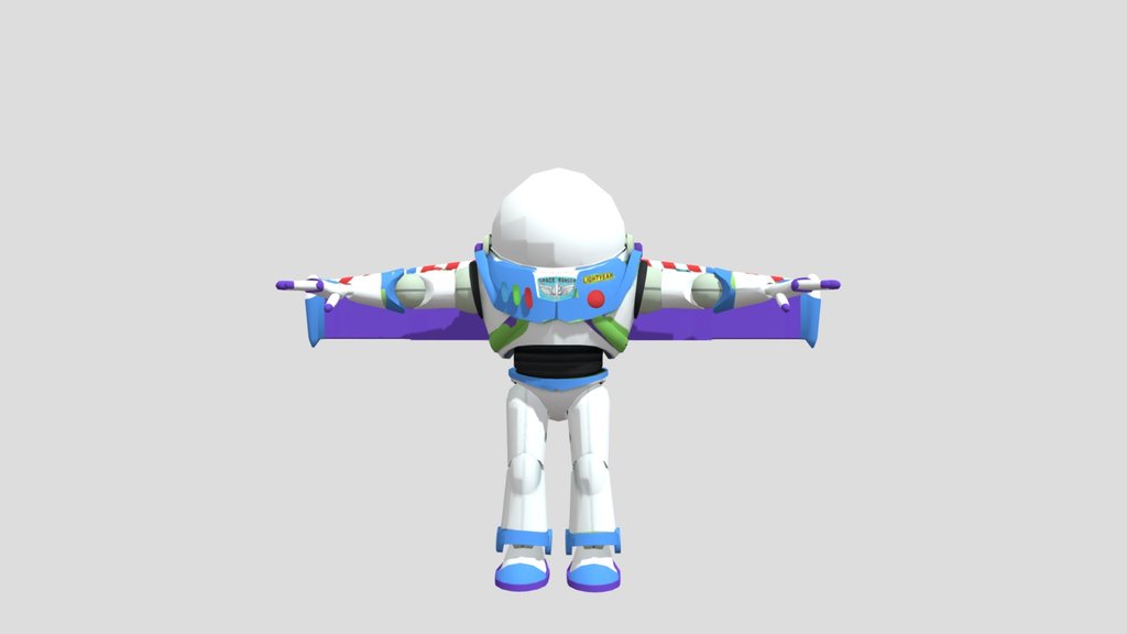Galactic defender Buzz Lightyear