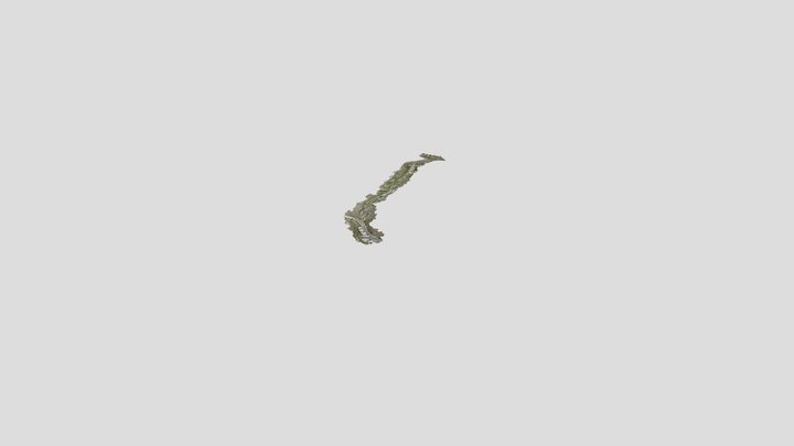 Carmel Valley Canyon _simplified_3d_mesh 3D Model