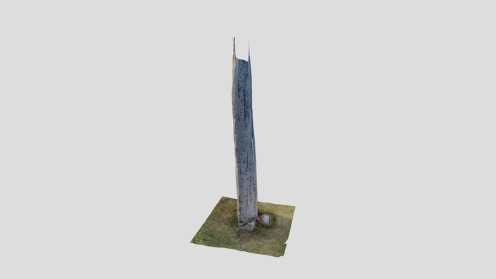 Rudston Monolith 3D Model