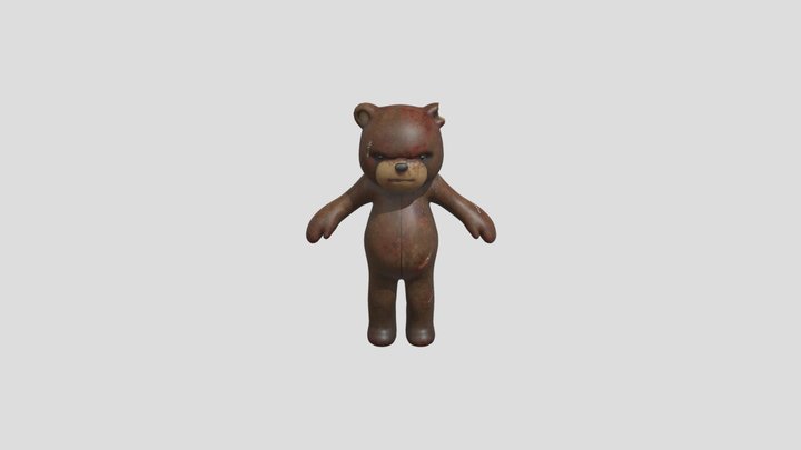 Naughty Bear Model(dead by daylight) 3D Model