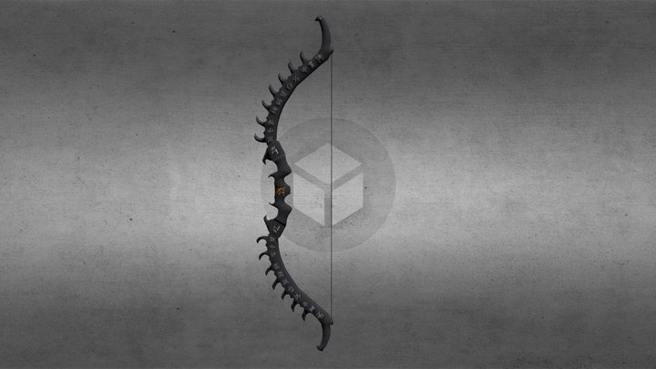 Dragon Bow 3D Model
