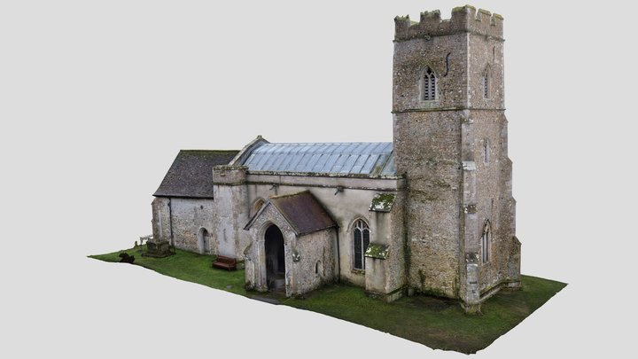 All Saints Church, Barnardiston, Suffolk 3D Model