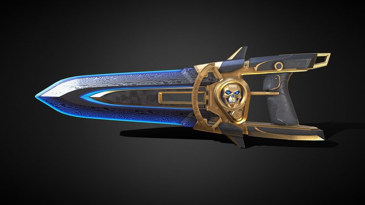 Apex Legends Heirlooms Artifact Cobalt Katar – Free 3D Model STL