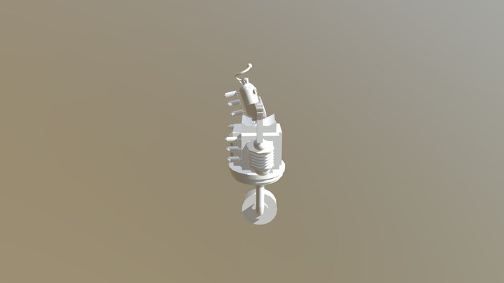 ROBOT Botster 3D Model