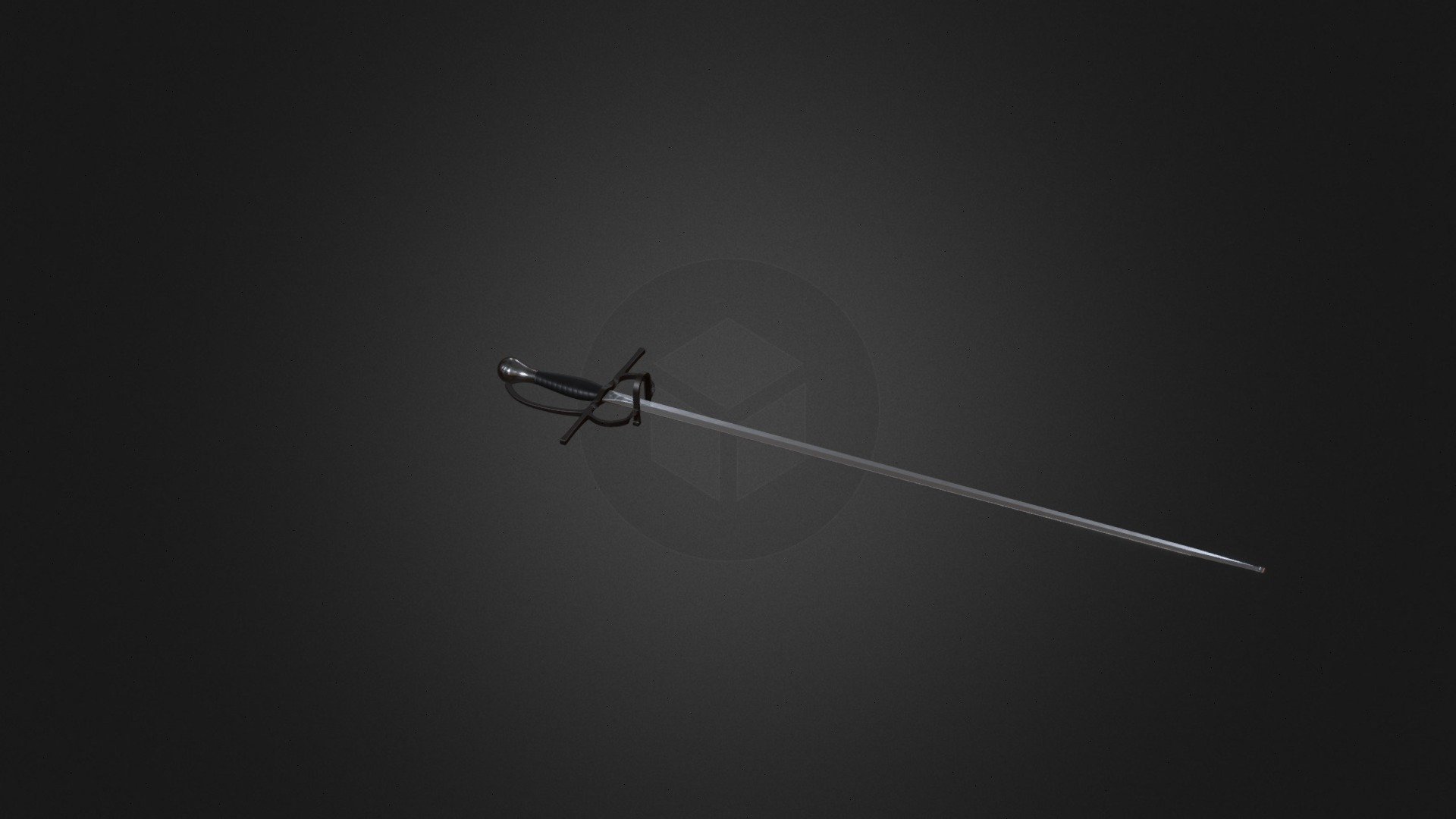 Sidesword with ricasso - 3D model by Vitony [83e1e42] - Sketchfab