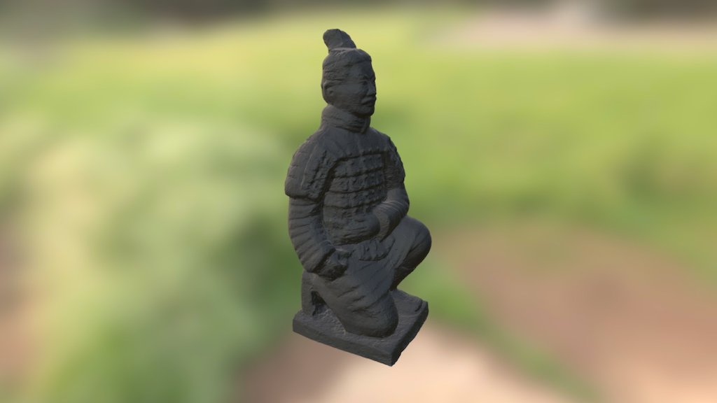 Archer de l'armée de terre cuite