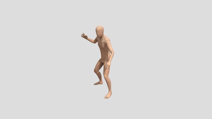 Fire Circle Animation 3D Model