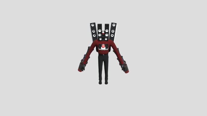 Upgraded speaker titan 3D Model