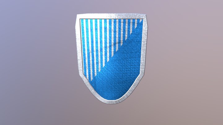 Kite Shield 3D Model