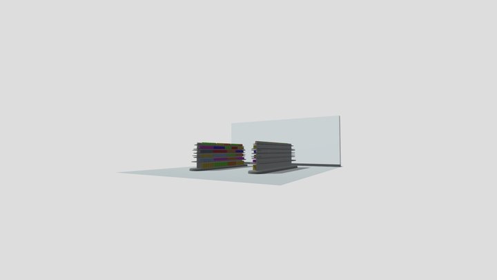 Planograma 100% 3D 3D Model