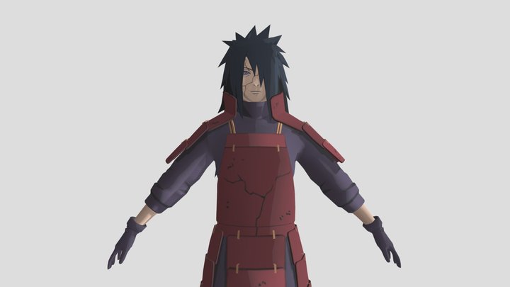 FreeFire New 3D Character Madara Uchiha. 3D Model
