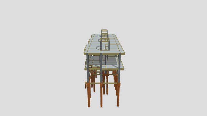 Projeto Estrutural Francisco Luiz - ProjCom 3D Model