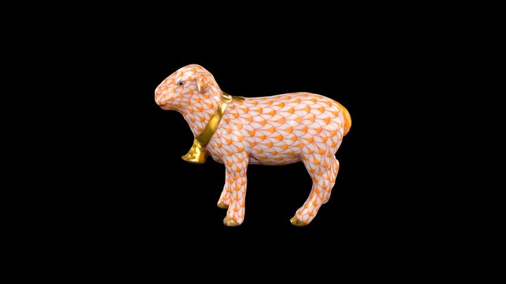 Lamb with bell - 16277000VH3 3D Model