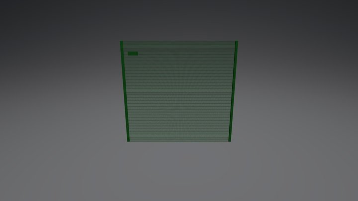 Horizen Fence Panel 3D Model