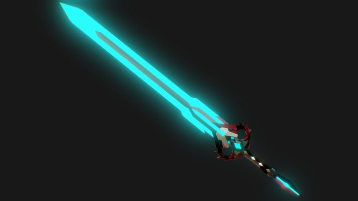Laser Sword 3D Model