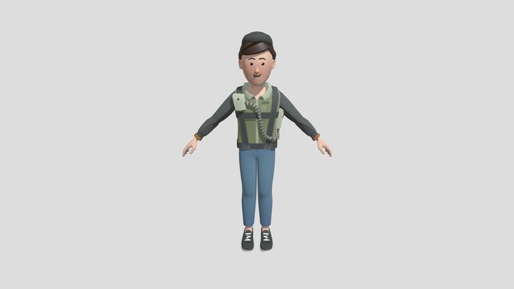 My Rec Room Avatar @AustinVR1800 3D Model