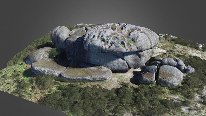 Pedra do Boi - Bull Stone 3D Model