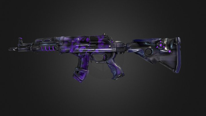 AK47 "SHADOW" 3D Model