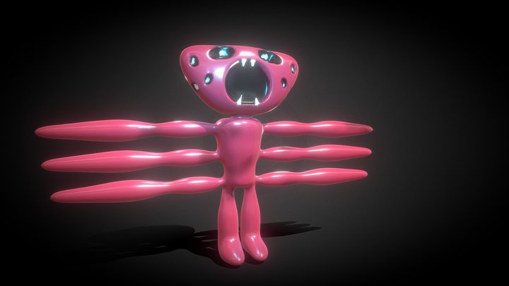 hellish docrod v2 credit PG GAMES 3D Model
