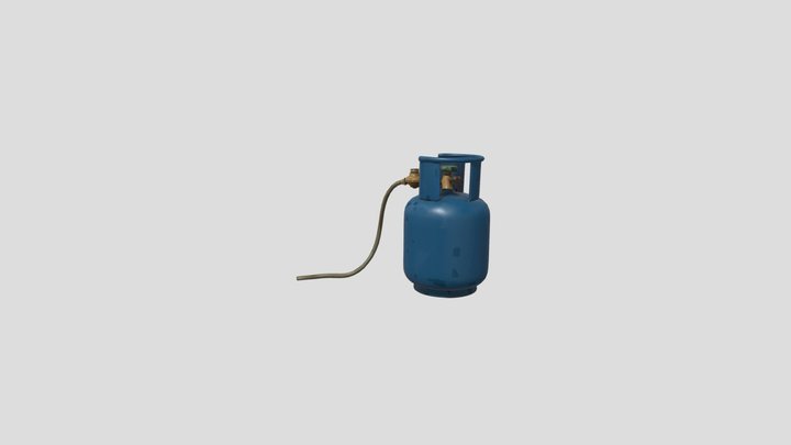 LPG Gas Tank – Kostenloses 3D-Modell STL