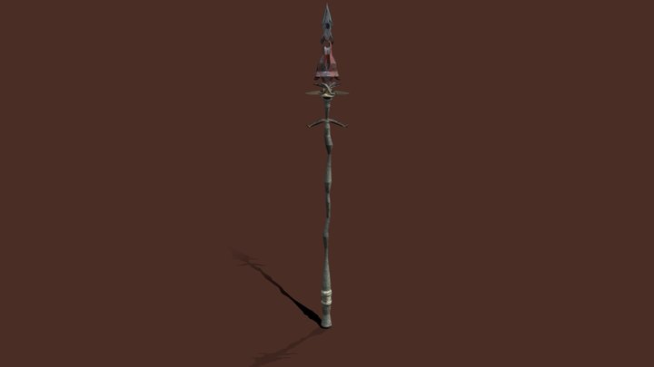 spear for submissive nhoes 3D Model