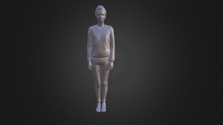 Character Photogrammetry - Herlinde 3D Model