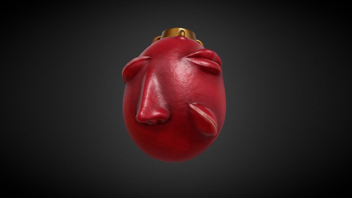 Crimson Behelit 3D Model