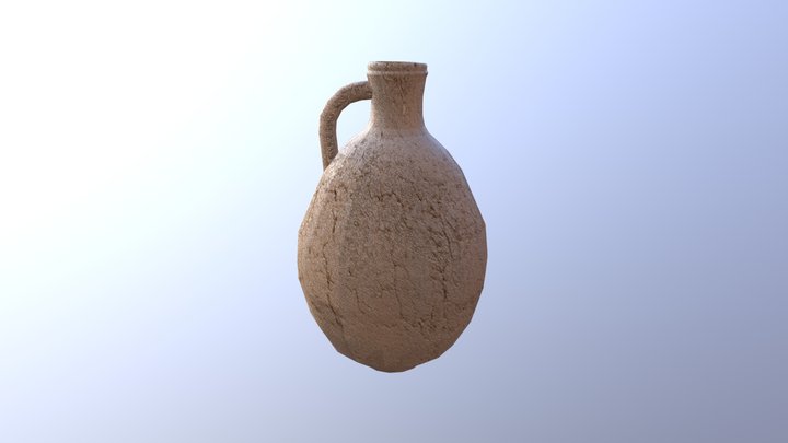 Roman Flagon 3D Model