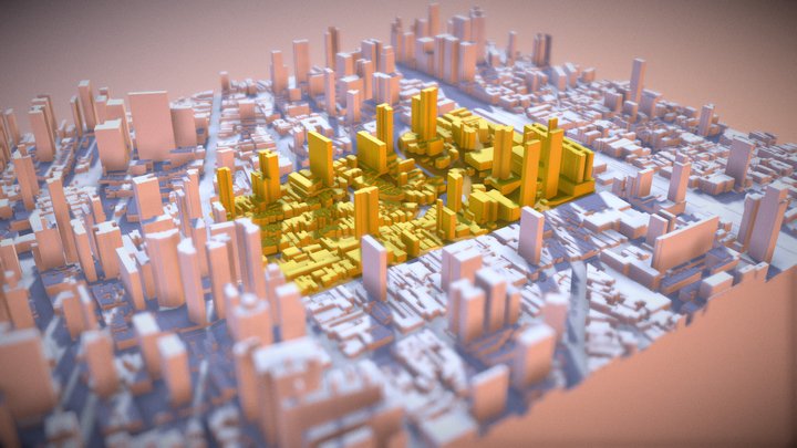 Diversidade morfológica na Vila Mariana 3D Model