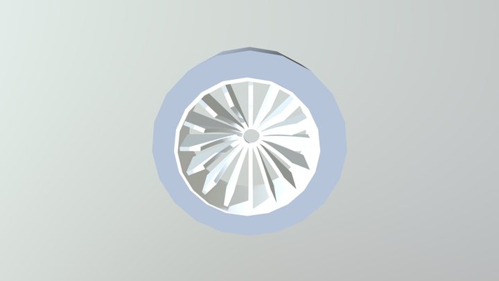 Alloy Wheel Design 3D Model