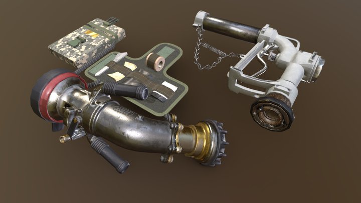 medKit_Nozzels 3D Model