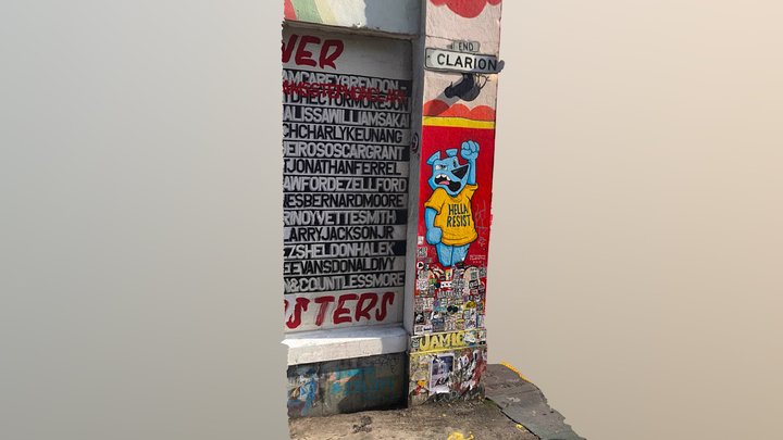 The Corner of "Clarion Street" San Francisco – Modello 3D gratuito STL
