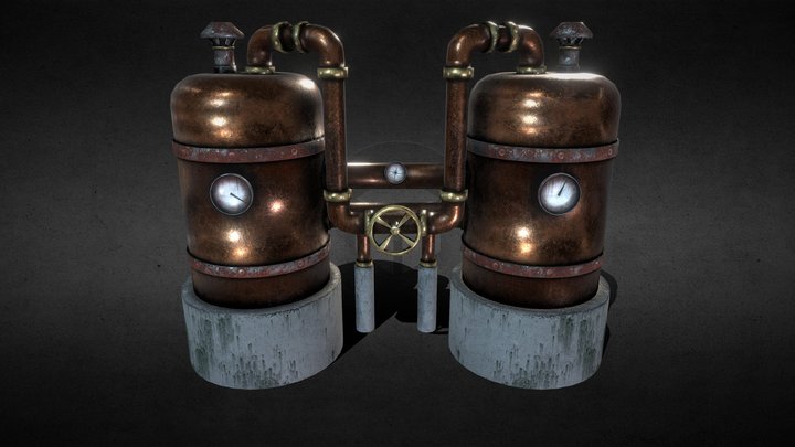 Steampunk Pressure Tanks